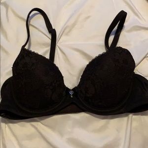 black victoria secret bra